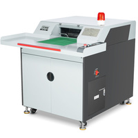 Déchiqueteuse industrielle de documents, largeur d'entrée 440 mm, taille de coupe 6*40 mm, bac de 430 L, pour le recyclage des feuilles de papier, des dossiers et des documents de bureau