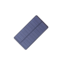 Panel Surya Mono PET Mini 1.5W untuk Bahan Mainan Listrik DIY, Kamera Keamanan, Kit Sistem Surya DIY, Lampu Sepeda, Lampu Camping