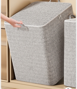 2025 mới hộ gia đình quần áo giữ túi Quilt hộp lưu trữ di chuyển phòng ngủ lưu trữ túi hoàn thiện công suất lớn quần áo lưu trữ hộp - Product Image 3