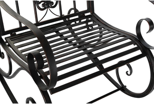 Fauteuil à bascule d'<span class=keywords><strong>occasion</strong></span> de style nordique pour vendeurs vérifiés, avec accoudoirs avant et arrière et motif crabe, idéal pour la terrasse - Product Image 3