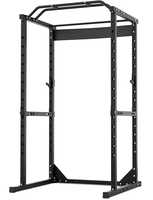 Station de musculation multifonction en acier, Power Cage, Rack à Squat, Équipement d'exercice de musculation, Crossover à câbles, Smith Machine