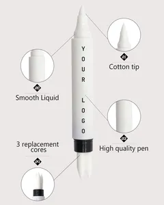 Correcteur de maquillage pour les yeux de marque privée facile à enlever et à corriger Eyeliner magnétique fixateur démaquillant stylo gomme