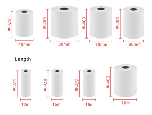 Trung Quốc Nhà máy cung cấp POS nhiệt giấy cuộn thủ quỹ cho đến khi cuộn 57x50 mét POS nhiệt giấy cuộn - Product Image 3