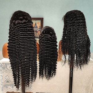 Raw Vietnamese <strong>Hair</strong> Vendor <strong>Wigs</strong> 100% <strong>Human</strong> <strong>Hair</strong> Glueless HD Lace Front <strong>Wig</strong> for Black Women Wholesale Wholesale - Product Image 2