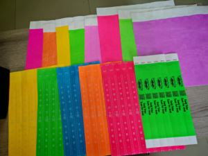 Pulseras de Identificación de Papel VIP Resistentes al Agua, con Logotipo Personalizado, Marca Lijia, Estilo Náutico - Product Image 6