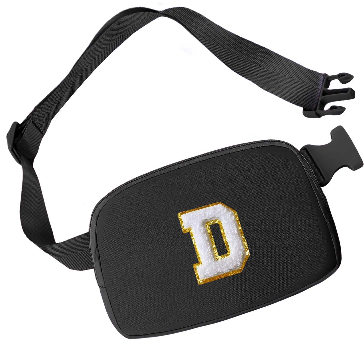 Black  (customize letter)