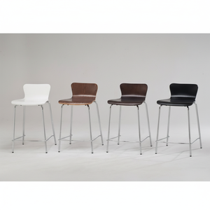 Modern <b>Clear</b> Bar Stools for Kitchen Hotel Dining Living Room School Bedroom-Factory Application - Product Image 1