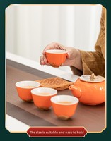 Coffret Cadeau de Thé en Céramique au Design Frais et Adorable, Personnalisable pour Cadeaux d'Affaires et de Voyage
