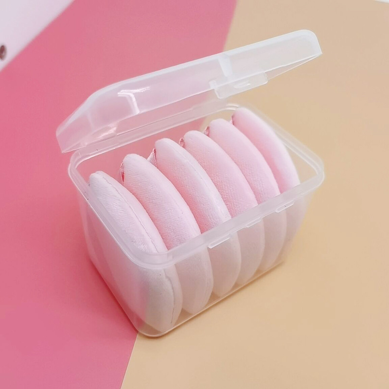 6 piezas rosa con caja