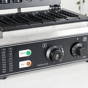 <span class=keywords><strong>Gaufrier</strong></span> électrique antiadhésif <span class=keywords><strong>professionnel</strong></span> commercial à 6 trous <span class=keywords><strong>gaufrier</strong></span> en forme de maïs - Product Image 4