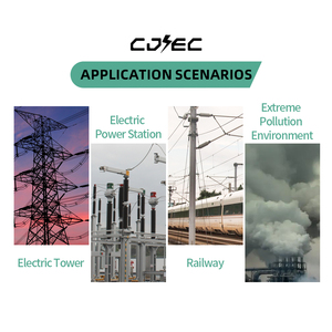 Nóng bán TR-208 điện áp cao sứ cách điện ANSI tiêu chuẩn 36KV đánh giá điện áp Johnson thương hiệu Trung Quốc tốt nhất gốm cách điện - Product Image 6