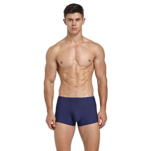 Calzoncillos bóxer de seda helada para hombre, ropa interior masculina premium, calzoncillos bóxer suaves, transpirables y refrescantes. - Product Image 3