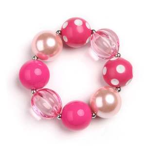 El yapımı bugum gum boncuk kolye bilezik seti Glitter ayı kolye tıknaz Strand çocuklar tulumları düğün taraflar için harika - Product Image 4