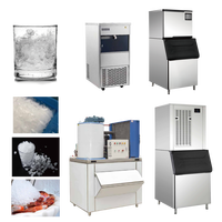 Usine de flocon de glace 100kg 350kg Japon Machine à glace à eau de mer salée en acier inoxydable fabricant de flocons de glace avec logo personnalisé pour les fruits de mer à Guangzhou