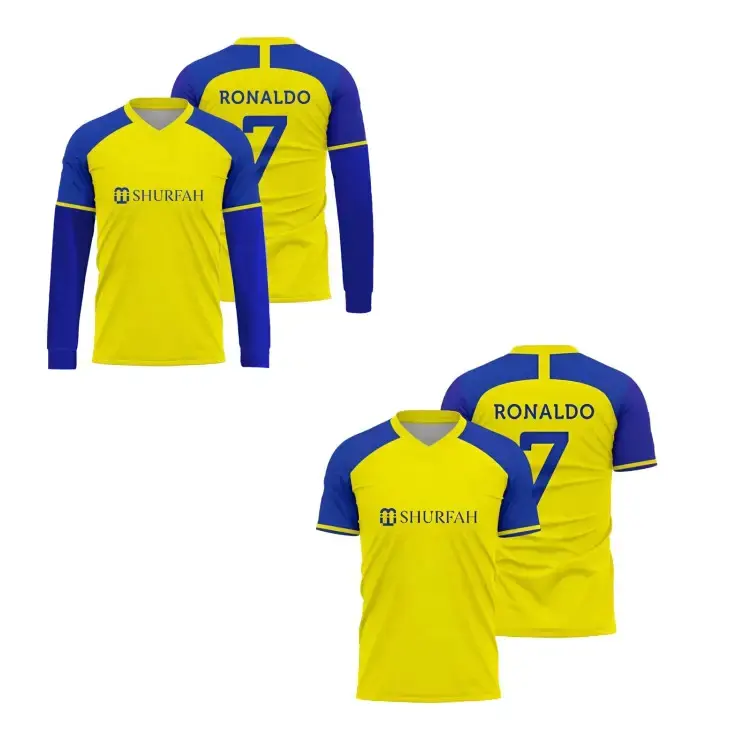 2023 Ronaldo Jersey #7 Home Away Third Men+kids Soccer Uniforms Football Shirts Manufacturer Soccer Jersey