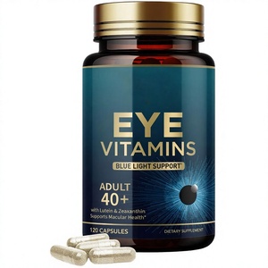 Complément alimentaire pour les yeux en capsules, 60 à 120 capsules, avec lutéine et zéaxanthine, zinc, vitamines C et E, pour la santé oculaire, soutient la vision et soulage la sécheresse oculaire - Product Image 4