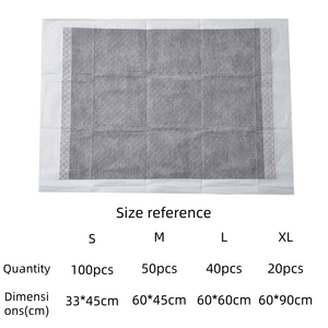 OEM ODM Haustierunterlage Einweg Geruchskontrolle Superabsorbierend Aktivkohle Pinkelpads für Hunde - Product Image 3