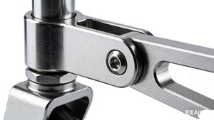 Support de repose-pieds en acier de précision pour fauteuil roulant - Usiné CNC pour fauteuil roulant électrique |   Ajustement personnalisé - Product Image 2