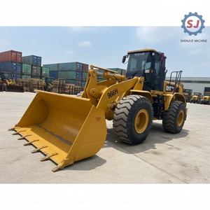 รถตักล้อยาง Cat966H มือสอง ขนาดบุ้งกี๋ 3.4-4.2 ลบ.ม. สำหรับงานก่อสร้าง สภาพดี ระบบไฮดรอลิกเดิมๆ พร้อมจัดส่งทั่วโลก - Product Image 2