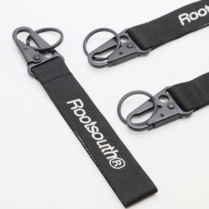 Custom Jacquard Webbing <b>Lanyard</b> with Metal Eagle Claw Hook Durable Personalized Polyester <b>Key</b> Strap <b>for</b> Daily Carry Accessories - Product Image 1