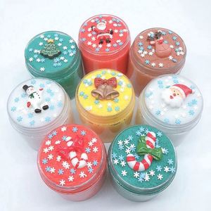 2025 Popularity Hot Sale Christmas Colorful Magic Changing Plastic Clay <b>Slime</b> Kit Customizable Colored Clay Playdough Non-Toxic - Product Image 1