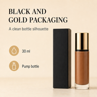 Fond de teint liquide mat 30 ml, écran solaire, couvrance totale, waterproof, correcteur, hydratant, base de maquillage pour tous types de peaux