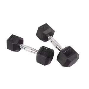 Equipment Rubber Hex <b>Dumbbell</b> Set for Fitness Gym and Sports - Product Image 3