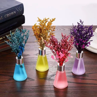 50 ml surdimensionné bleu rouge jaune blanc violet vide bouteille emballage diffuseur de roseaux