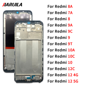 Telaio Lcd lunetta per <span class=keywords><strong>Xiaomi</strong></span> <span class=keywords><strong>Redmi</strong></span> 10 10A 10A 7A 8 8A 9 9A 9C 9T 12 12C custodia anteriore piastra Marco parti di ricambio - Product Image 4