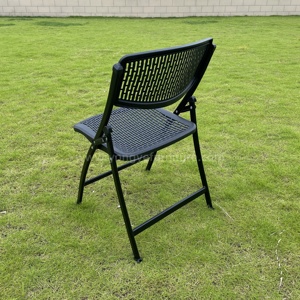 Hotel, apartamento, comedor, sala de estar, eventos, uso en interiores y exteriores, silla de conferencia de oficina moderna plegable de plástico de alta calidad - Product Image 6