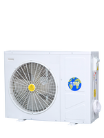 HVAC-systeem lucht-water warmtepomp EVI volledig DC-inverter hybride AC/DC zonne-energie met WiFi automatisch R410A klasse A+++ roestvrij staal