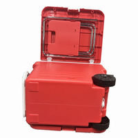 Glacière de pêche isotherme personnalisée 32L avec table et chaise intégrées pour le transport et le stockage au froid
