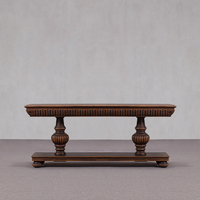 Ensemble de table à manger en chêne massif, maisons de luxe, artisanat artisanal, respectueux de l'environnement, durable, confortable, inspiration vintage, chef-d'œuvre