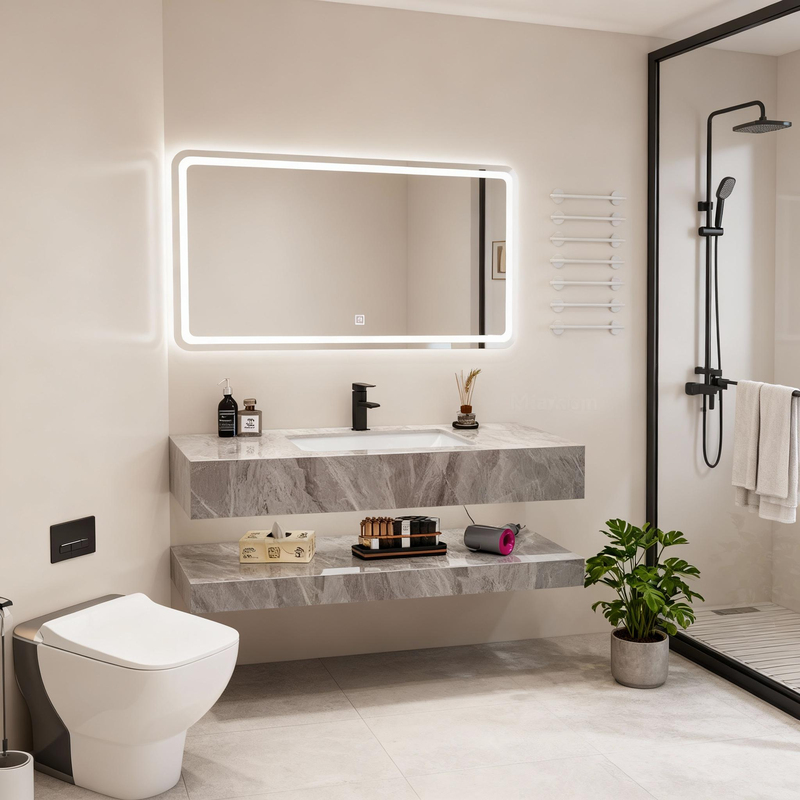Factory Direct Modern Wall Mounted Marble