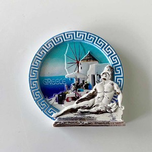 Imanes de Resina 3D de Creta, Grecia, Recuerdos de Mitología Griega y Lugares Emblemáticos para Regalos de Viaje - Product Image 3
