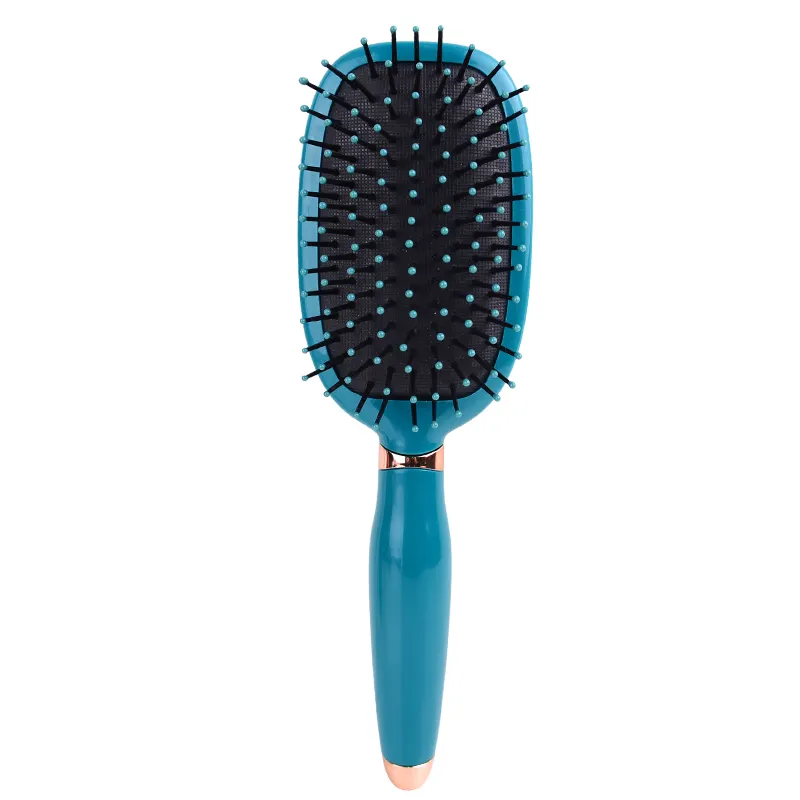 Brosse à cheveux de massage en nylon fabricant de brosse à cheveux avec coussin ventilé en plastique démêlant prix d'usine en gros