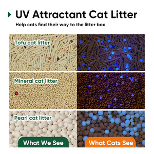 2025 Nieuwe Huisdierreinigingsproduct Stofvrij Uv Lokstof Kattenbakvulling Oem/Odm Gemalen Tofu Kattenbakvulling Bulkzand Voor Gemakkelijk Scheppen - Product Image 3