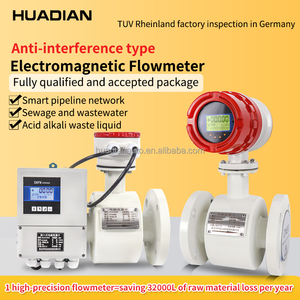 디지털 디스플레이 자기식 수류계 4인치 4-20mA 마그네틱 액체 유량계 2인치 RS232 전자기 유도식 유량계 - Product Image 2