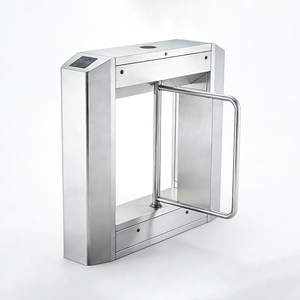 Tourniquet piétonnier <span class=keywords><strong>à</strong></span> reconnaissance faciale EASCO haute sécurité certifié CE en acier inoxydable 304 pour immeuble de bureaux - Product Image 1