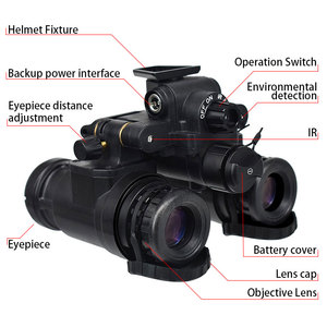 LinduNVデュアルアイナイトビジョン双眼鏡ゴーグルPVS31グリーン蛍光管付き - Product Image 6