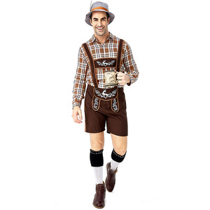 <span class=keywords><strong>Costumi</strong></span> da Oktoberfest per Uomo, Tradizionale Abbigliamento Bavarese Tedesco per Birra, Cosplay <span class=keywords><strong>Maschile</strong></span>, Halloween, Festival di Ottobre, Abiti per Feste - Product Image 3