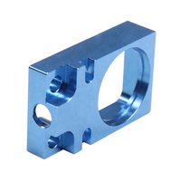 Services de fabrication d'instruments optiques avec blocs en aluminium anodisé usinés CNC OEM haute précision et usinage par électroérosion à fil