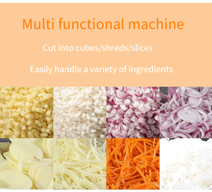 Máquina Cortadora de Verduras Multifuncional Portátil de Plástico para el Hogar, Rebanadora de Patatas y Zanahorias, Procesador de Alimentos Comercial - Product Image 4