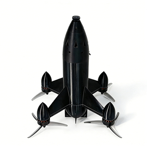 Dron de Carreras Tipo Cohete de Fábrica, 300 km/h, Máquina de Vuelo Transversal, Dron FPV de Carreras con GPS, Guía por IA, Baja Resistencia al Viento, Sistema Completo - Product Image 2