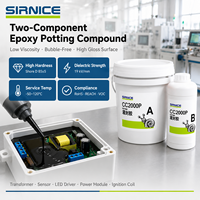 Composé de moulage en polyuréthane flexible et conducteur thermique pour batteries au lithium, électronique automobile, UL94 V-0 CC4022