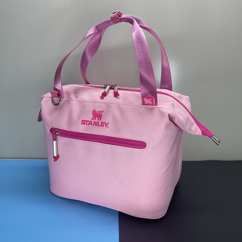 Bolsa de almuerzo rosa violeta
