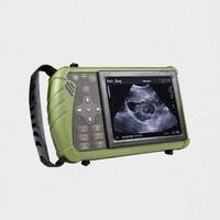 Ecógrafo Veterinario Portátil, Imagen 2D, Sonda Rectal, Escáner de Embarazo, Ultrasonido Veterinario para Diagnóstico de Perros, Gatos y Animales