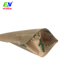 Stampati personalizzati di imballaggio amido di mais borsa di materie prime biodegradabile bustina di <span class=keywords><strong>carta</strong></span> - Product Image 5