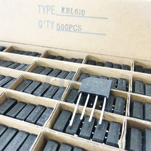 KBP610 KBP <span class=keywords><strong>1000V</strong></span> 6A köprü doğrultucu diyot delikten tek fazlı cam pasifleştirilmiş silikon köprü doğrultucu KBP610 - Product Image 5