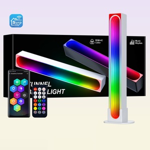 RGB Sync musicale che cambia colore voce luci di supporto controllate con APP ricaricabile illuminazione ritmica a LED - Product Image 1
